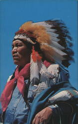 "APACHE" INDIAN Postcard