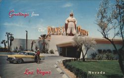 The Dunes Hotel Entrance, Las Vegas, Nevada Postcard