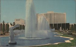 Caesars Palace Fountains, Las Vegas, NV Postcard