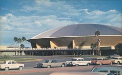 Las Vegas Convention Center, Exterior and Cars Postcard