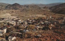 Virginia City, Nevada, Comstock Lode Mining Town Postcard
