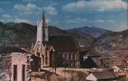 St. Mary's in the Mountains, Virginia City, NV Postcard