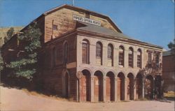 Piper's Opera House, Virginia City Postcard