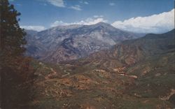 Breath-taking View, Kings Canyon National Park Postcard