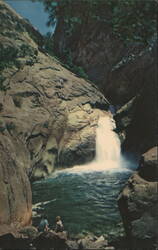 Roaring River Falls, Kings Canyon National Park Postcard