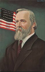 Rutherford Birchard Hayes, 19th U.S. President Postcard