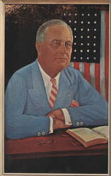 Franklin Delano Roosevelt, 32nd U.S. President Postcard