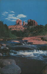 Courthouse Rock, Oak Creek Canyon, Arizona Postcard