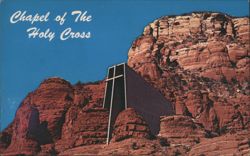 Chapel of The Holy Cross, Sedona, Arizona Postcard