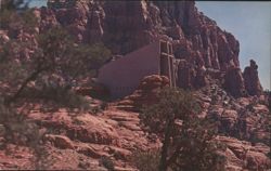 Chapel of the Holy Cross, Sedona, Arizona Postcard