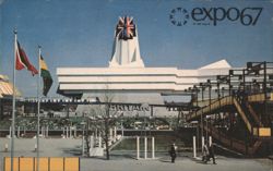 Great Britain Pavilion, Expo 67, Montréal Postcard