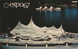 Expo 67, Pavilion of Germany Model, Montréal Postcard