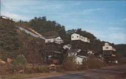 Coal Mining Operation, Appalachian Region Postcard