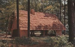 Glasshouse, near Jamestown, Virginia Postcard