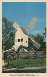 Robinson's Windmill, Williamsburg, VA Postcard