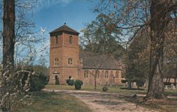 St. Luke's (Old Brick) Church, Near Smithfield, VA Postcard
