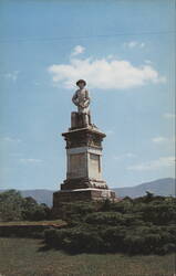 Confederate Monument, Harrisonburg, VA Postcard