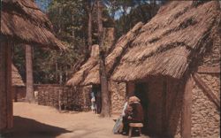 James Fort Reconstruction, Jamestown Festival Postcard