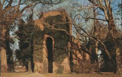 Jamestown Church Tower, Jamestown, VA Postcard