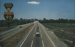 Interstate 95, Richmond-Petersburg Turnpike, VA Postcard