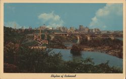 Skyline of Richmond, Virginia Postcard