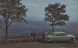 Sperryville & Piedmont Valley from Skyline Drive Overlook, VA Postcard