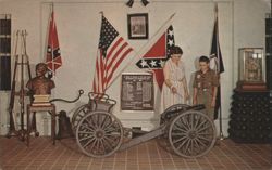 Stonewall Jackson Cannon, Warren Rifles Museum Postcard
