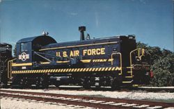 U.S. Air Force Locomotive 2000 'Titan III', Cape Canaveral Postcard