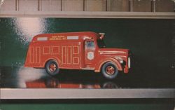Fire Patrol Peekskill NY Toy Truck Postcard