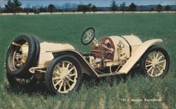 1911 Mercer Raceabout, Pioneer Auto Museum Postcard