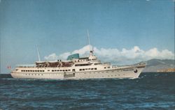 D.E.S. Polar Star Cruise Ship, Inside Passage Postcard