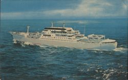 Grace Line Santa Magdalena Class Cruise Ship Postcard
