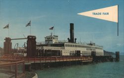 Str. Berkeley, Trade Fair, Sausalito, CA Postcard