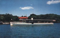The Walworth, U.S. Mail Boat on Lake Geneva Postcard