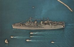 USNS Corpus Christi Bay, Aircraft Maintenance Facility Postcard