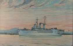 U.S.N.S. Corpus Christi Bay, Army Maintenance Facility Postcard