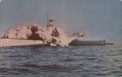 SL-115 LTV-N-2 Being Launched from Submarine Postcard