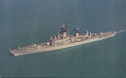 USS Reeves (DLG-24) Guided Missile Frigate Postcard
