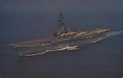 USS Bon Homme Richard (CVA-31) Aircraft Carrier Postcard