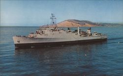 USS Alamo (LSD-33), Landing Ship Dock Postcard