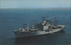USS St. Louis (LKA-116) Amphibious Cargo Ship Postcard