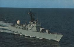 USS Glover AGDE-1, Garcia Class Ocean Escort Postcard