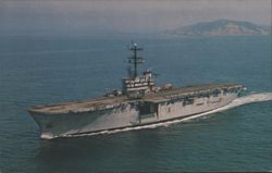 USS IWO JIMA (LPH-2), Apollo 13 Recovery Ship Postcard