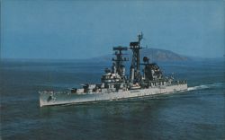 USS Galveston (CLG-3), Guided Missile Light Cruiser Postcard