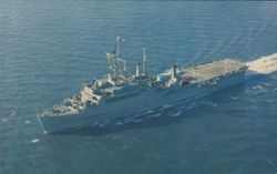 USS Coronado (LPD-11) Amphibious Transport Dock Postcard