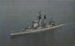 USS Columbus (CG-12) Guided Missile Cruiser Postcard