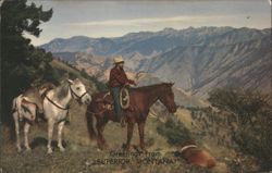 Western Deer Hunter, Superior, Montana Postcard