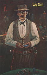 Luke Short, Gunfighters of the Old West Series Postcard