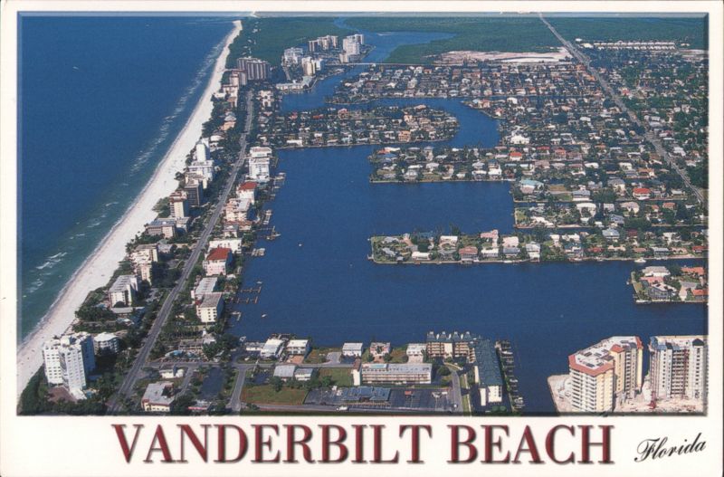 Aerial View, Vanderbilt Beach, Naples, Florida Alan Schein