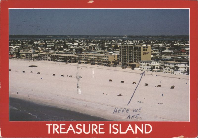 Treasure Island Beach, Florida - Aerial View Ken Raveill Photo